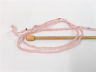 8x50gr. SOFTAIR TWEED Viskon, Akrilik Açık Pembe Kışlık, Noktalı, Düz iplikler, Kalın, Zincir