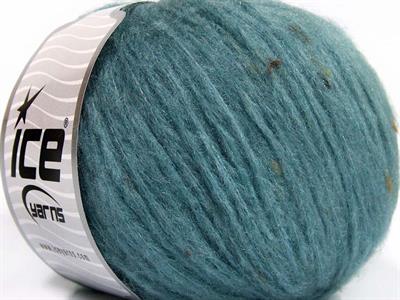 8x50gr. SOFTAIR TWEED Viskon, Akrilik Cam Göbeği Kışlık, Noktalı, Düz iplikler, Kalın, Zincir