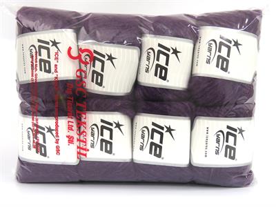 8x50gr. SOFTAIR TWEED Viskon, Akrilik Mor Kışlık, Noktalı, Düz iplikler, Kalın, Zincir