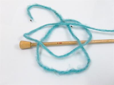 8x50gr. SOFTAIR TWEED Viskon, Akrilik Turkuaz Kışlık, Noktalı, Düz iplikler, Kalın, Zincir