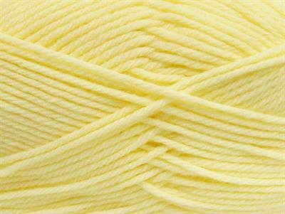Lot of 4 x 100gr Skeins Ice Yarns SOFTLY BABY Hand Knitting Yarn Baby Yellow