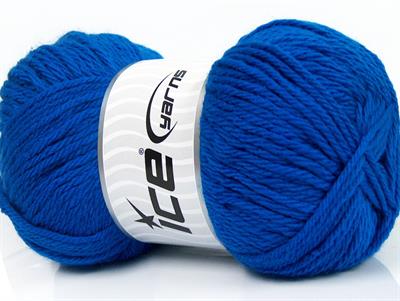 Lot of 4 x 100gr Skeins Ice Yarns SOFTLY BABY Hand Knitting Yarn Blue