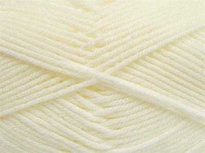 Lot of 4 x 100gr Skeins Ice Yarns SOFTLY BABY Hand Knitting Yarn Cream