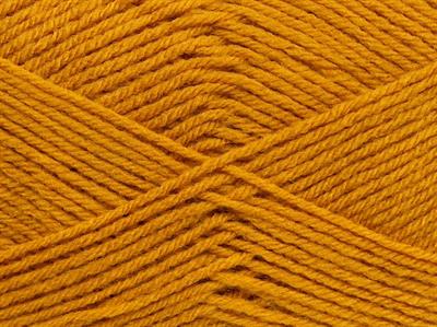 Lot of 4 x 100gr Skeins Ice Yarns SOFTLY BABY FINE Hand Knitting Yarn Gold