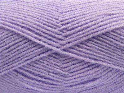 Lot of 4 x 100gr Skeins Ice Yarns SOFTLY BABY FINE Yarn Light Lilac