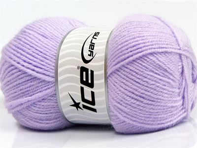 Lot of 4 x 100gr Skeins Ice Yarns SOFTLY BABY FINE Yarn Light Lilac