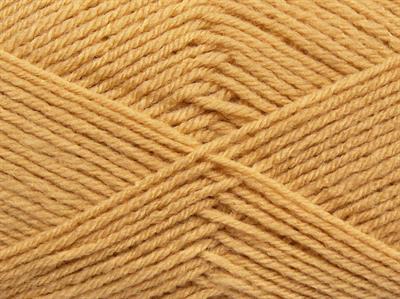 Lot of 4 x 100gr Skeins Ice Yarns SOFTLY BABY FINE Yarn Milky Brown
