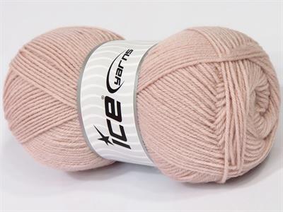 Lot of 4 x 100gr Skeins Ice Yarns SOFTLY BABY FINE Yarn Powder Pink