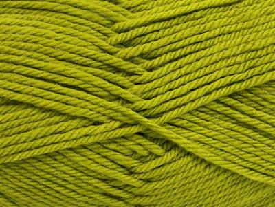 Lot of 4 x 100gr Skeins Ice Yarns SOFTLY BABY Hand Knitting Yarn Green