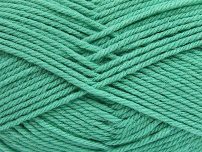 Lot of 4 x 100gr Skeins Ice Yarns SOFTLY BABY Hand Knitting Yarn Mint Green