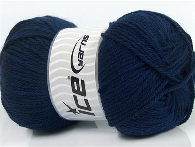Lot of 4 x 100gr Skeins Ice Yarns SOFTLY BABY Hand Knitting Yarn Navy
