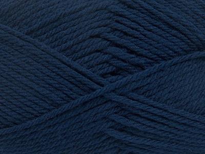Lot of 4 x 100gr Skeins Ice Yarns SOFTLY BABY Hand Knitting Yarn Navy