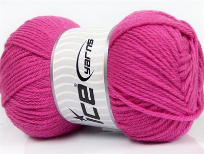 Lot of 4 x 100gr Skeins Ice Yarns SOFTLY BABY Hand Knitting Yarn Pink