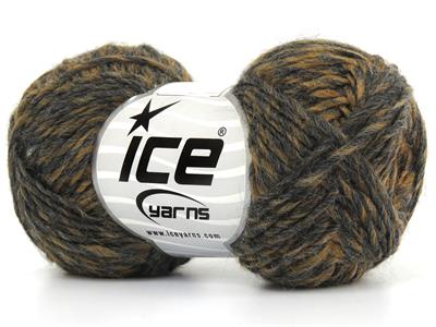 8x50gr. SONRIENTE ALPACA Yün, Alpaka, Akrilik Kahverengi, Koyu Gri Lüks, Alpaka, Kışlık, Yün, Worsted, Akrilik