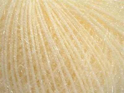 Lot of 8 Skeins Ice Yarns SPARKLE SOFT Hand Knitting Yarn Cream