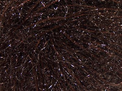 Lot of 8 Skeins Ice Yarns SPARKLE SOFT Hand Knitting Yarn Dark Brown