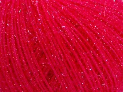 Lot of 8 Skeins Ice Yarns SPARKLE SOFT Hand Knitting Yarn Fuchsia