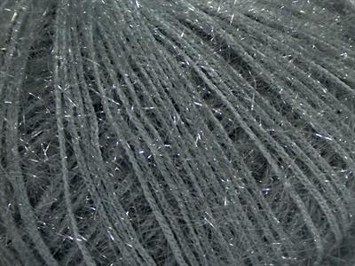 Lot of 8 Skeins Ice Yarns SPARKLE SOFT Hand Knitting Yarn Light Grey