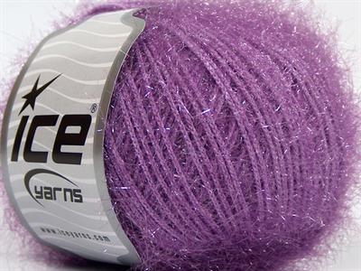 Lot of 8 Skeins Ice Yarns SPARKLE SOFT Hand Knitting Yarn Lilac