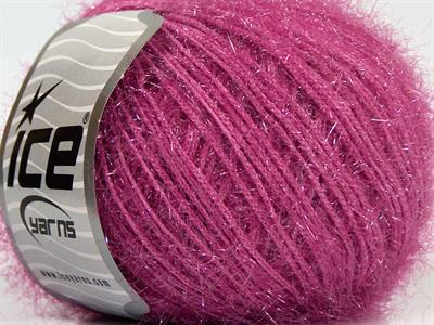 Lot of 8 Skeins Ice Yarns SPARKLE SOFT Hand Knitting Yarn Orchid