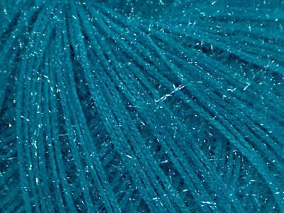 Lot of 8 Skeins Ice Yarns SPARKLE SOFT Hand Knitting Yarn Turquoise