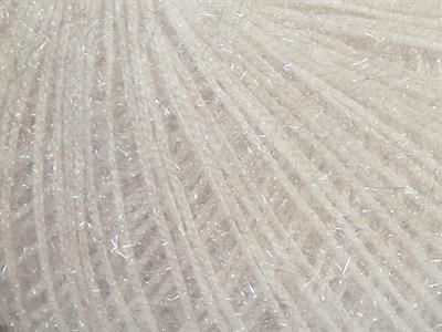 Lot of 8 Skeins Ice Yarns SPARKLE SOFT Hand Knitting Yarn White