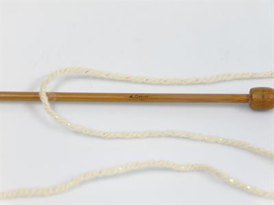 4x100gr. STAR GLITZ Metalik Simli, Akrilik Açık Bej Metalik Simli, Kışlık, Düz iplikler, Akrilik