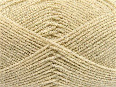 4x100gr. STAR GLITZ Metalik Simli, Akrilik Açık Bej Metalik Simli, Kışlık, Düz iplikler, Akrilik