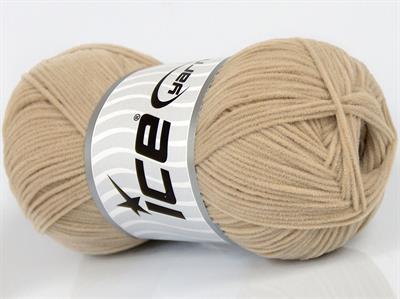 Lot of 8 Skeins Ice Yarns SUEDE CHENILLE (100% MicroFiber) Yarn Beige