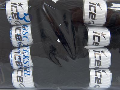 Lot of 8 Skeins Ice Yarns SUEDE CHENILLE (100% MicroFiber) Yarn Black