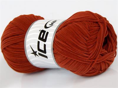 Lot of 8 Skeins Ice Yarns SUEDE CHENILLE (100% MicroFiber) Yarn Dark Copper