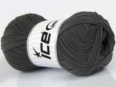 Lot of 8 Skeins Ice Yarns SUEDE CHENILLE (100% MicroFiber) Yarn Dark Grey