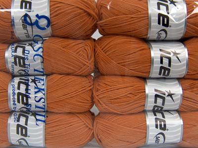 Lot of 8 Skeins Ice Yarns SUEDE CHENILLE (100% MicroFiber) Yarn Light Gold