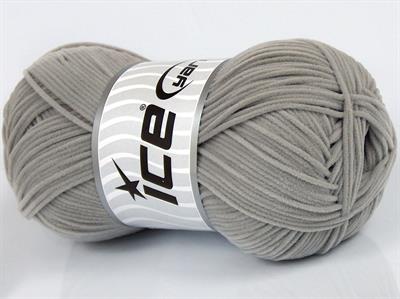 Lot of 8 Skeins Ice Yarns SUEDE CHENILLE (100% MicroFiber) Yarn Light Grey