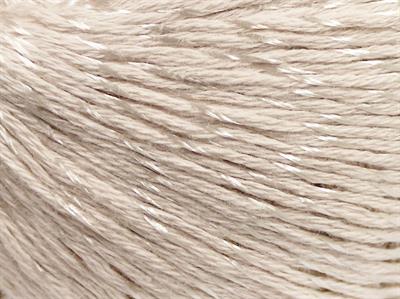 Lot of 4 x 100gr Skeins Ice Yarns SUMMER (70% Mercerized Cotton 30% Viscose) Yarn Light Beige