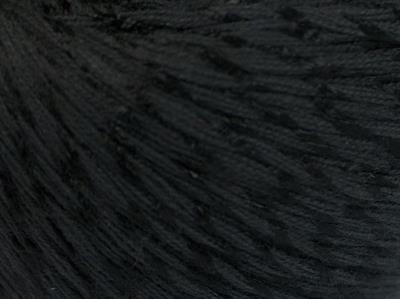 Lot of 4 x 100gr Skeins Ice Yarns SUMMER (70% Mercerized Cotton 30% Viscose) Yarn Black