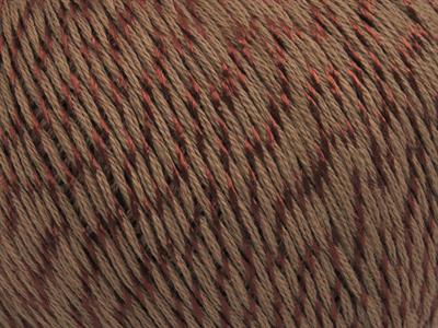 Lot of 4 x 100gr Skeins Ice Yarns SUMMER (70% Mercerized Cotton 30% Viscose) Yarn Brown