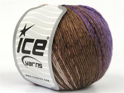 4x100gr. SUMMER COLOR Viskon, Pamuk Mor, Kahverengi Tonları, Pembe tonları Viskon, Yazlık İplikler, Pamuk, Batik Desenli