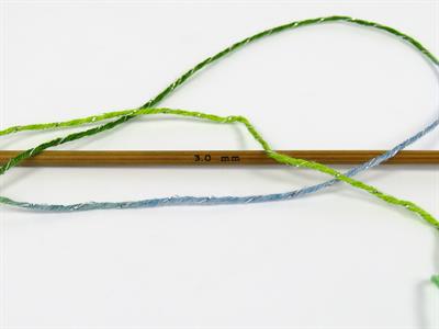 8x50gr. SUMMER ROSE GLITZ Metalik Simli, Akrilik Mavi, Yeşil Tonları Metalik Simli, Yazlık İplikler, Batik Desenli, Akrilik