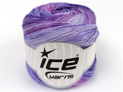 4x100gr. SUMMERTIME COLOR Viskon, Pamuk Leylak Tonları, Pembe tonları Viskon, Yazlık İplikler, Pamuk, Batik Desenli