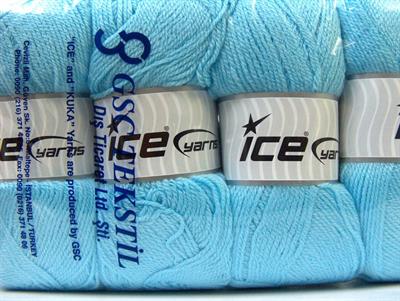 4x100gr. SUPER BABY Bebe Akrilik Mavi Kışlık, Bebe, 100% Akrilik