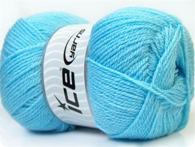 4x100gr. SUPER BABY Bebe Akrilik Mavi Kışlık, Bebe, 100% Akrilik