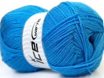 4x100gr. SUPER BABY Bebe Akrilik Mavi Kışlık, Bebe, 100% Akrilik