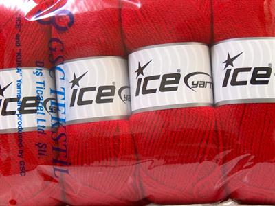 4x100gr. SUPER BABY Bebe Akrilik Koyu kırmızı Kışlık, Bebe, 100% Akrilik