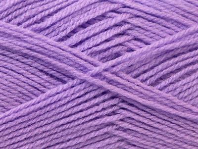 Lot of 4 x 100gr Skeins Ice Yarns SUPER BABY Hand Knitting Yarn Lavender