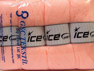 4x100gr. SUPER BABY Bebe Akrilik Açık Turuncu Kışlık, Bebe, 100% Akrilik