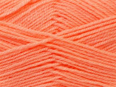 4x100gr. SUPER BABY Bebe Akrilik Açık Turuncu Kışlık, Bebe, 100% Akrilik