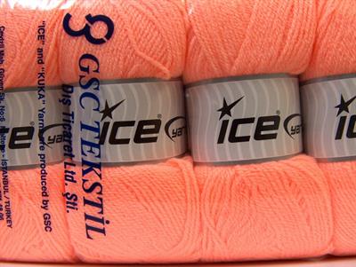 4x100gr. SUPER BABY Bebe Akrilik Açık Turuncu Kışlık, Bebe, 100% Akrilik