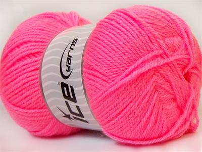 4x100gr. SUPER BABY Bebe Akrilik Pembe Kışlık, Bebe, 100% Akrilik