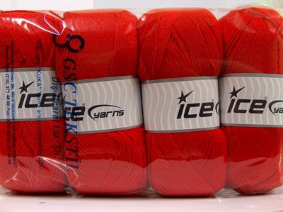 4x100gr. SUPER BABY Bebe Akrilik Kırmızı Kışlık, Bebe, 100% Akrilik